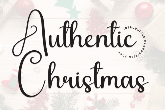 Authentic Christmas Font