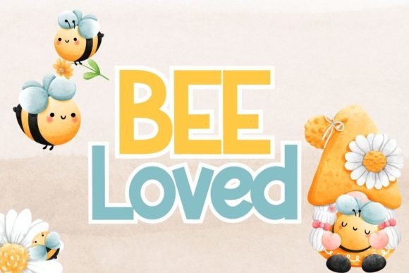Bee Loved Font for Creative Makers