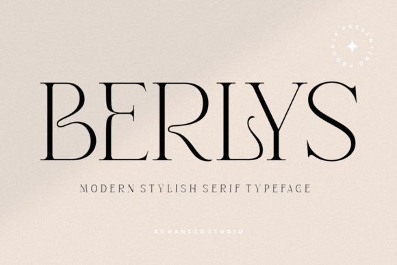 Berlys: A Serif Font for Elegant Design
