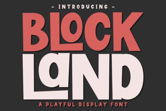 Blockland Font for Bold Campaigns