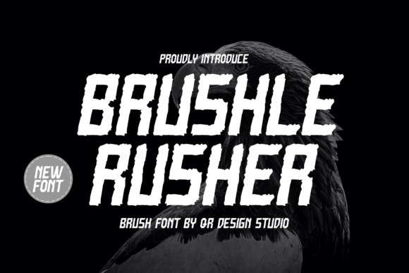 Brushle Rusher Font for Creative Design