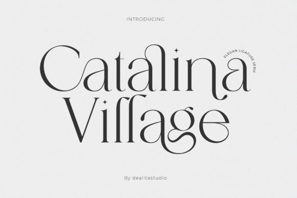 Catalina Village Font Review