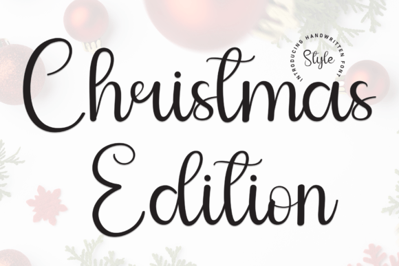 Christmas Edition Font