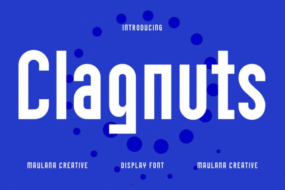 Clagnuts Font for Bold Branding