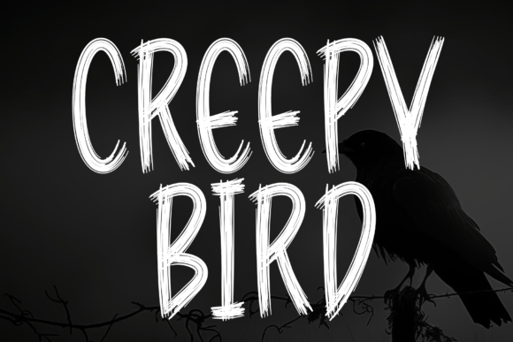 Creepy Bird Font Review