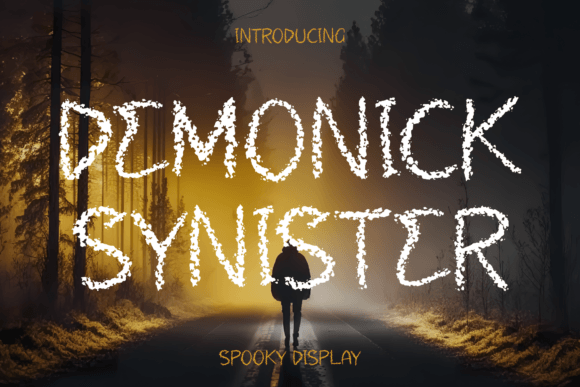 Demonick Synister Font for Bold Campaigns