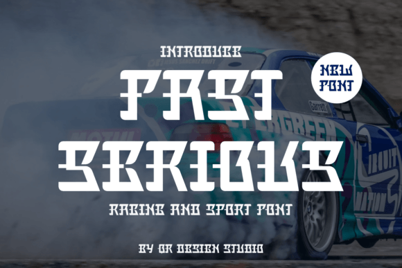 Fast Serious Font for Creative Makers