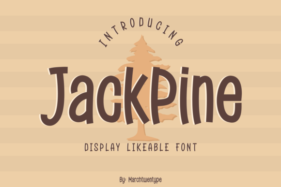 Jack Pine Font for Web Design