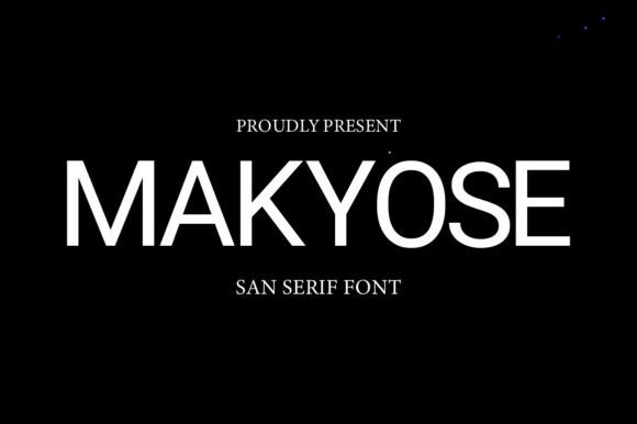 Makyose: A Modern Font for Business Branding