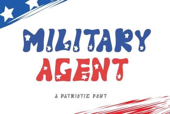Military Agent Font for Creative Projects