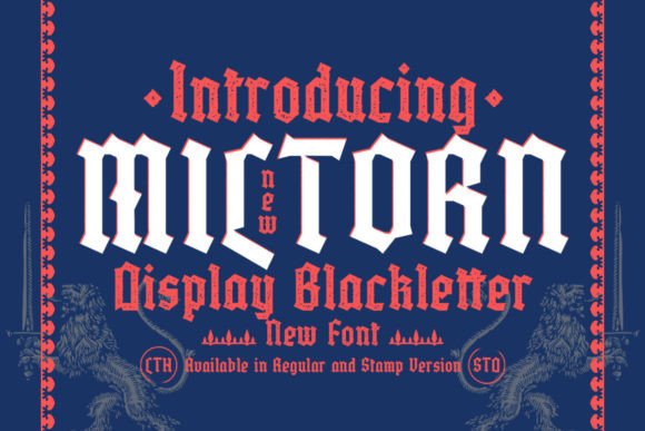 Miltorn Font for Bold Branding