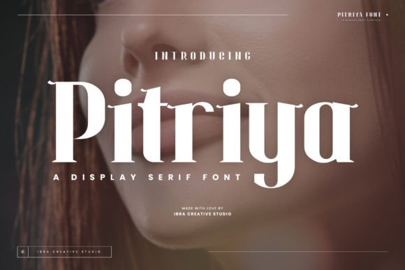 Pitriya: A Serif Font for Elegant Design