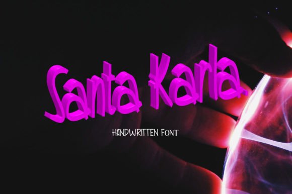 Santa Carla Font for Creative Campaigns