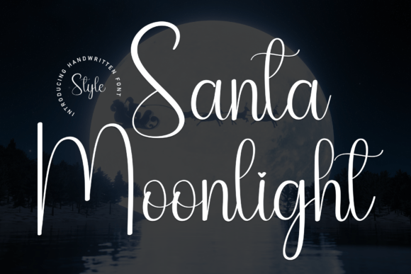 Santa Moonlight Font