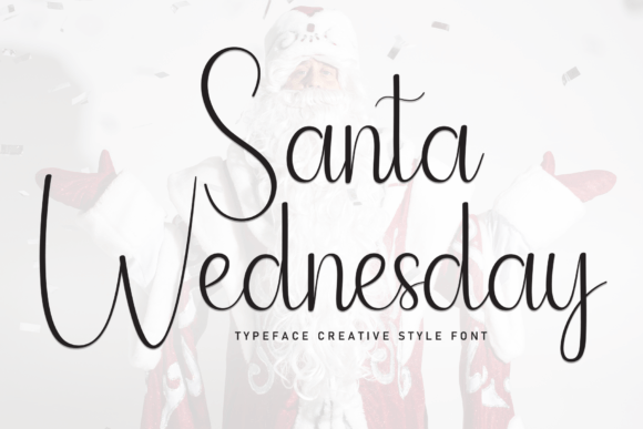Santa Wednesday Font for Creative Brands
