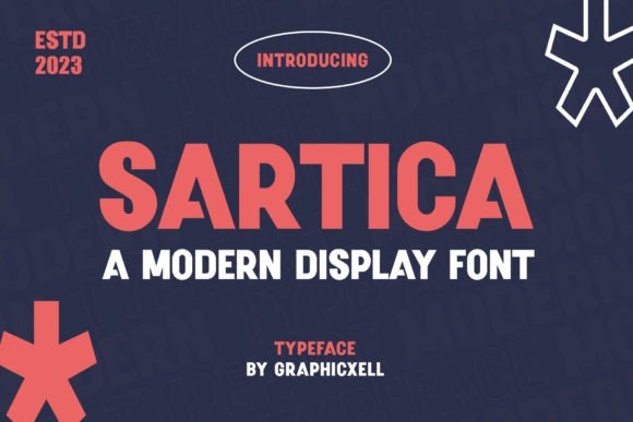 Sartica Font for Professional Branding