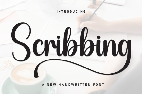 Scribbing: A Sweet Handwritten Font