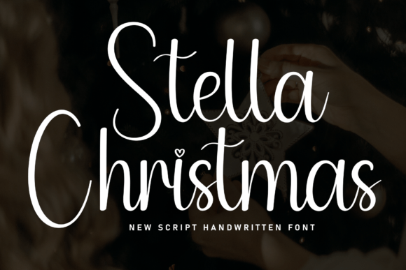Stella Christmas Font for Elegant Branding