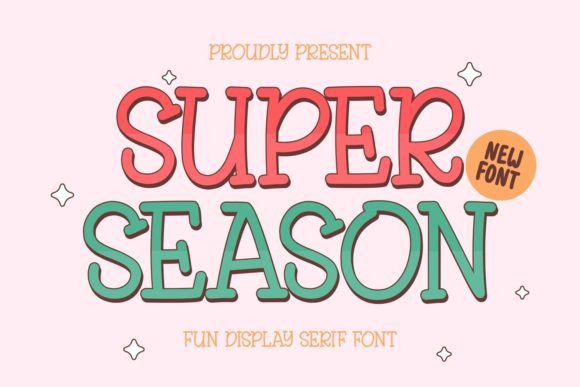 Super Season Font for Creative Projects
