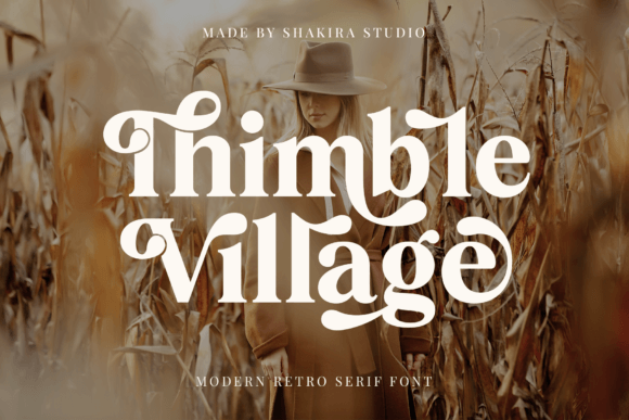 Thimble Village Font for Bold Campaigns